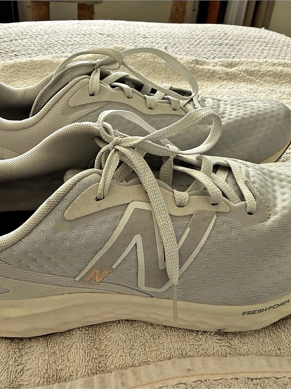 New Balance Fresh Foam Athletic Sneakers Grayish/White